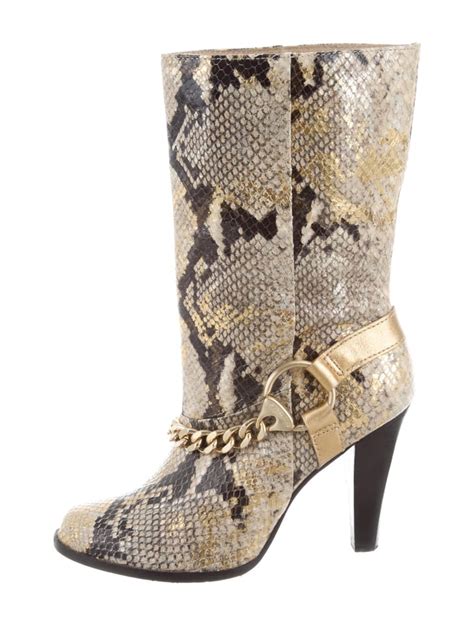 michael kors black snakeskin sneakers|Michael Kors snakeskin boots.